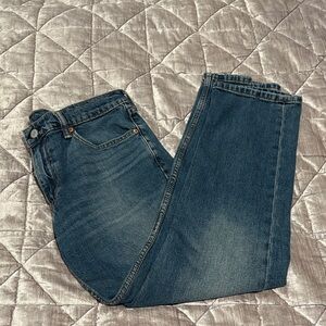 Classic Men’s Levi Blue Denim Jeans